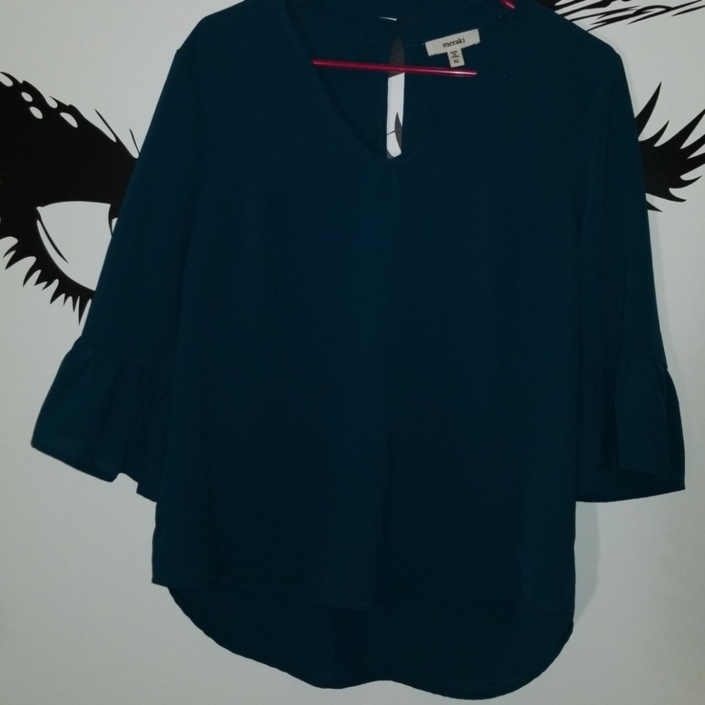 Turquoise Blouse